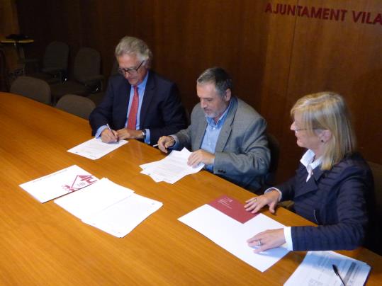 L’Ajuntament de Vilafranca signa la Carta de compromís de Turisme Responsable. Ajuntament de Vilafranca