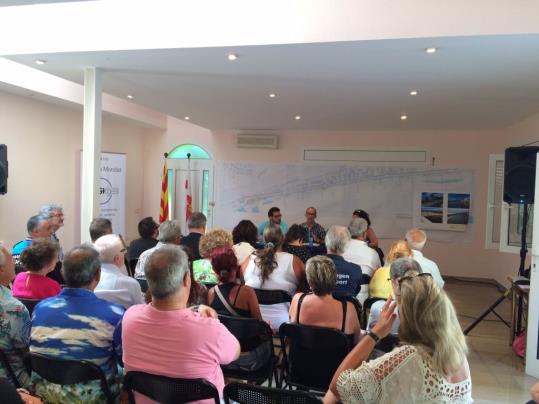 L’audiència pública de Les Botigues de Sitges perfila el futur passeig marítim i el centre cívic. Ajuntament de Sitges