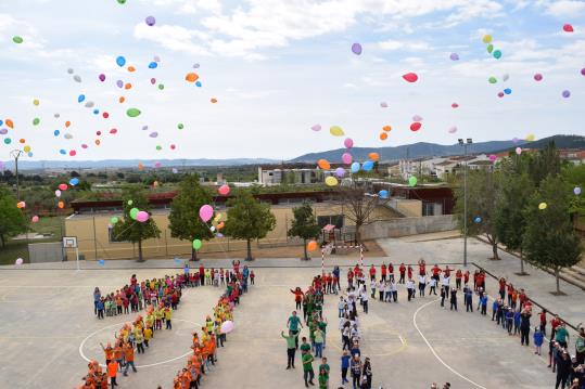 L’escola Ull de Vent de la Bisbal del Penedès celebra el seu 10è aniversari. Escola Ull de Vent