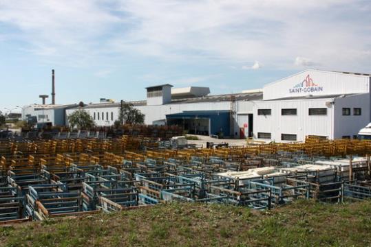 Pla general de la fàbrica de Saint Gobain a l'Arboç. ACN