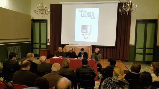 Presentació del cartell de la Fira de Santa Llúcia de Gelida. Ajuntament de Gelida