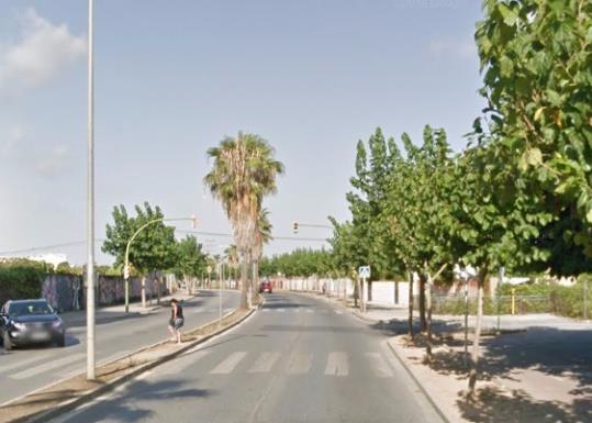 Ronda Ibèrica, a l'alçada del carrer Masia d'en Frederic. Google Street View