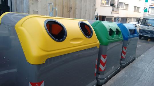 Sitges inverteix 90.000 euros en la renovació de contenidors. Ajuntament de Sitges