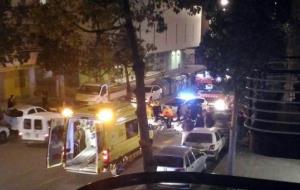 Accident de trànsit al carrer Menéndez Pelayo de Vilanova. @Sergimcht 