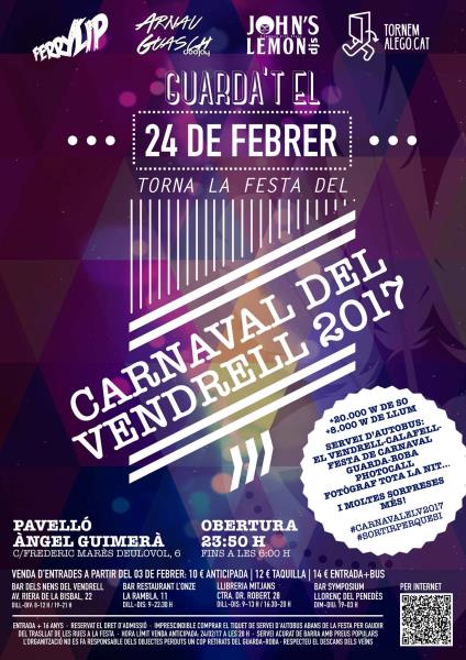 Festa de Carnaval del Vendrell 2017