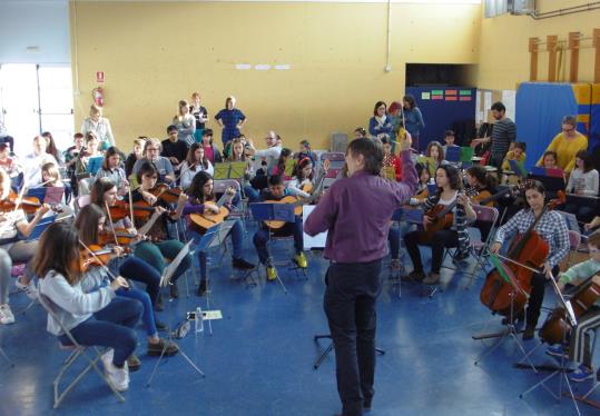L'Orquestra Integrada de Sant Sadurní d'Anoia en concert