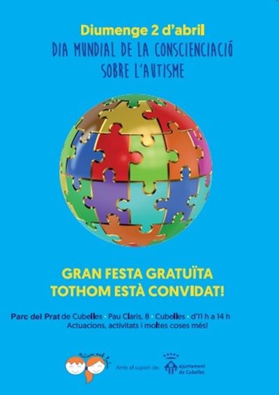 Festa pel Dia Mundial de Conscienciació de l'Autisme