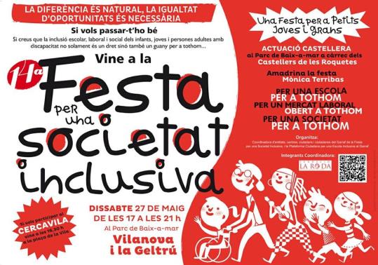 14a Festa per una Societat Inclusiva a Vilanova
