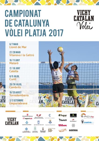 Campionat de Catalunya de Volei Platja a Vilanova