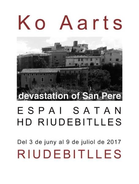 Exposició “Devastation of Sant Pere”