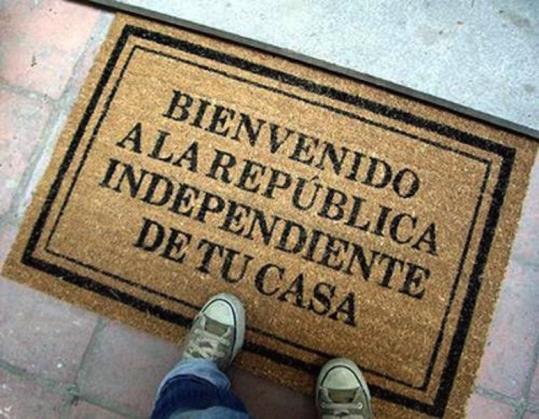 Bienvenido a la república independiente de tu casa. Eix