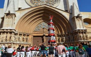 Clàssica de 8 dels Xicots de Vilafranca al Pla de la Seu de Tarragona. Xicots de Vilafranca