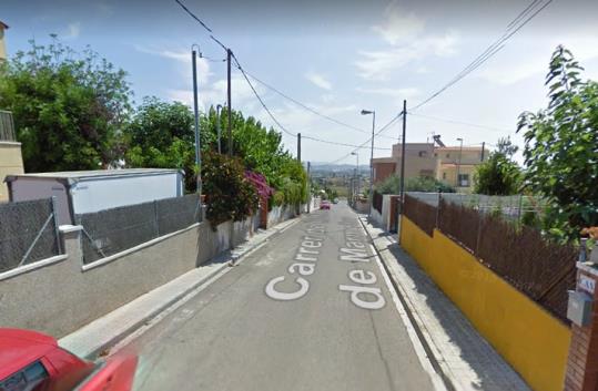 El carrer de la Riera de Marmellar de Vilanova i la Geltrú. Google Street View