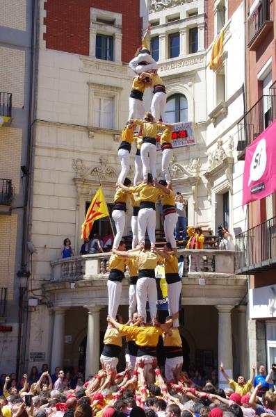 Els Bordegassos descarreguen el primer quatre de vuit de l’any a Berga. Yoko