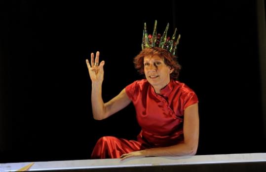 L'actriu Àngels Gonyalons a l'espectacle Persèfone al Teatre Lliure. ACN / David Ruano