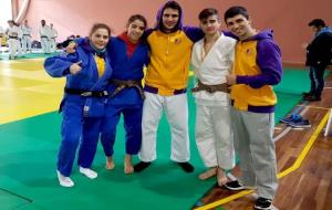 L'equip del Club Judo Olèrdola. Eix