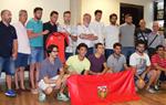 L'equip d'OK Lliga del CE Vendrell . Eix