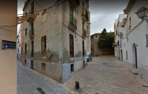 Carrer Castell cantonada carrer Terrisaires. Google Maps