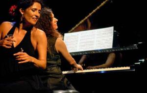 La vilanovina Belén Cabanes ballarà als jardins de Can Papiol amb la pianista Marina Rodríguez. EIX