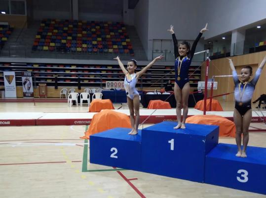 L'Associació Esportiva Pasífae ha començat les competicions de gimnàstica artística. EIX