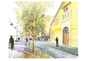 Aprovat definitivament el projecte de nova urbanització del carrer Comerç de Vilafranca. Ajuntament de Vilafranca