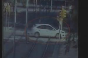 El cotxe en què en Younes Abouyaaqoub va fugir després de l'atropellament a la Rambla i després d'assassinar Pau Pérez. ACN