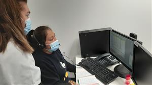 La Unitat de Notificació i Seguiment Covid de la regió Metropolitana Sud atén prop de 6.000 pacients durant l'octubre. ICS