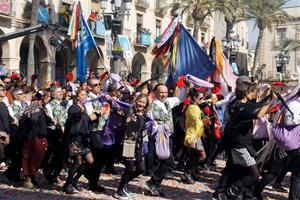L'ONCE dedicarà el cupó del diumenge 23 de febrer a Les Comparses de Vilanova. Joan Maria Gibert