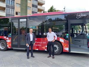 El bus urbà de Vilafranca tindrà 3 vehicles híbrids i servei a demanda els diumenges i festius. Ajuntament de Vilafranca
