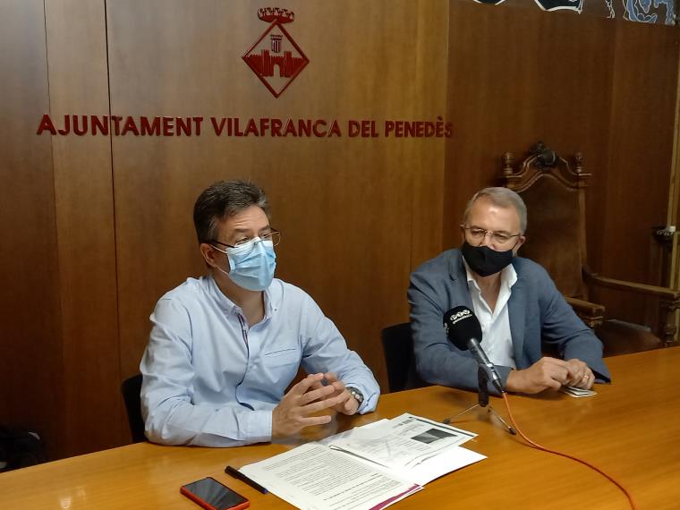 Les obres del nou itinerari de vianants de Vilafranca a Les Cabanyes comencen dilluns vinent. Ajuntament de Vilafranca