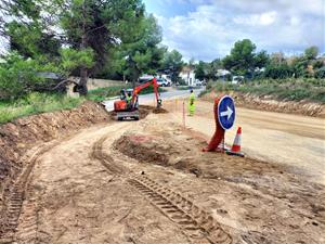S’inicien les obres de millora de l’accés al camí del cementiri de Ribes. Ajt Sant Pere de Ribes