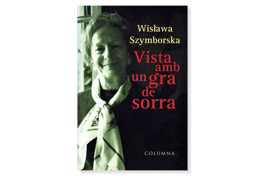 Coberta de 'Vista amb un gra de sorra', de Wislawa Szymborska. Eix