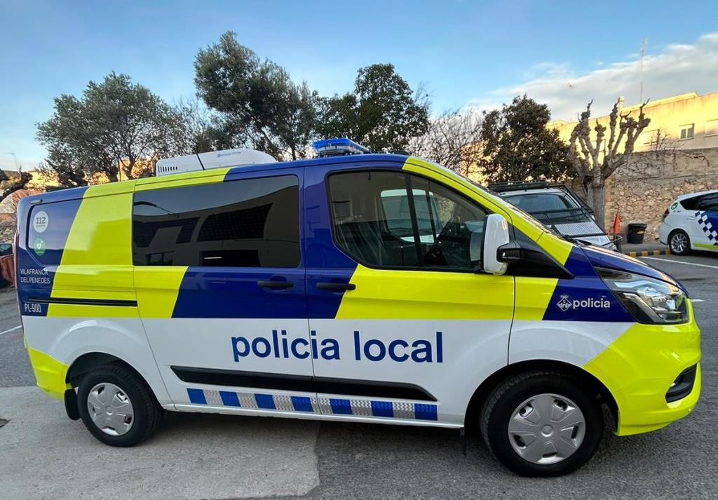 Detingut a Vilafranca un individu amb dues ordres de detenció pendents. Ajuntament de Vilafranca