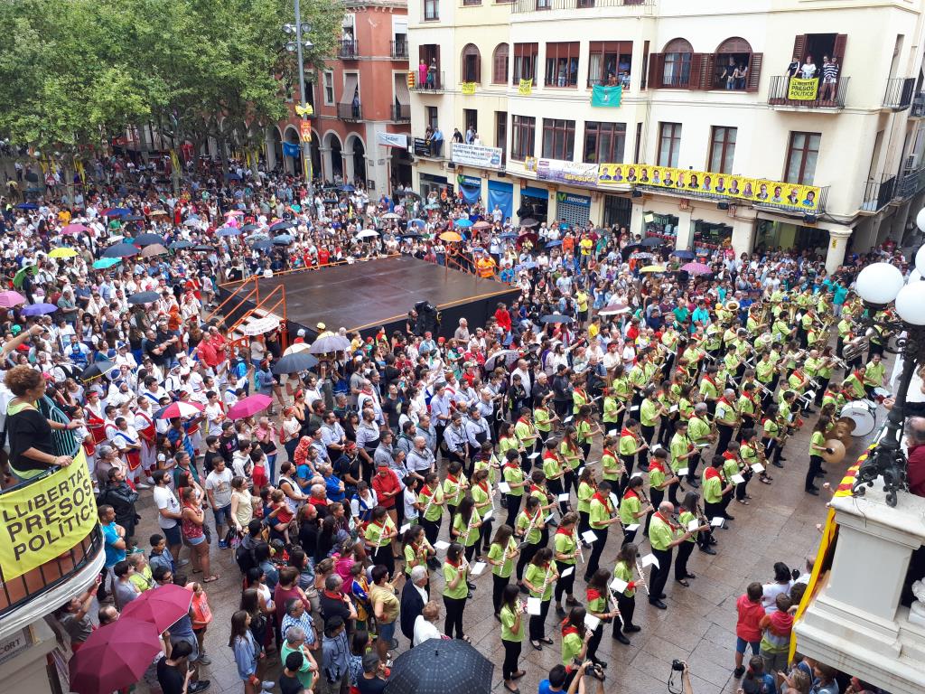 La Banda de Música de Cardona torna per la Festa Major a Vilafranca del Penedès. Ajuntament de Vilafranca