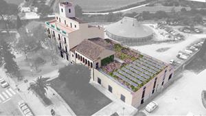 Les obres de rehabilitació energètica de la masia Can Puig finalitzaran en un any. Ajt Sant Pere de Ribes