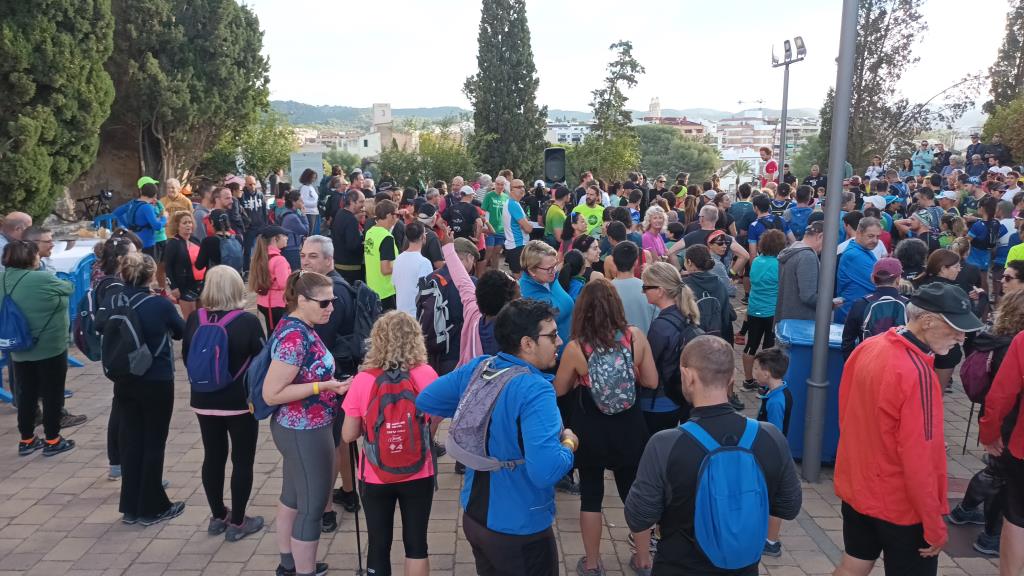 Més de 260 persones participen en la Mitja Marató Rural de Ribes. Ajt Sant Pere de Ribes