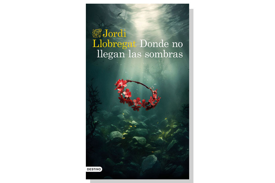 Coberta de 'Donde no llegan las sombras' de Jordi Llobregat. Eix
