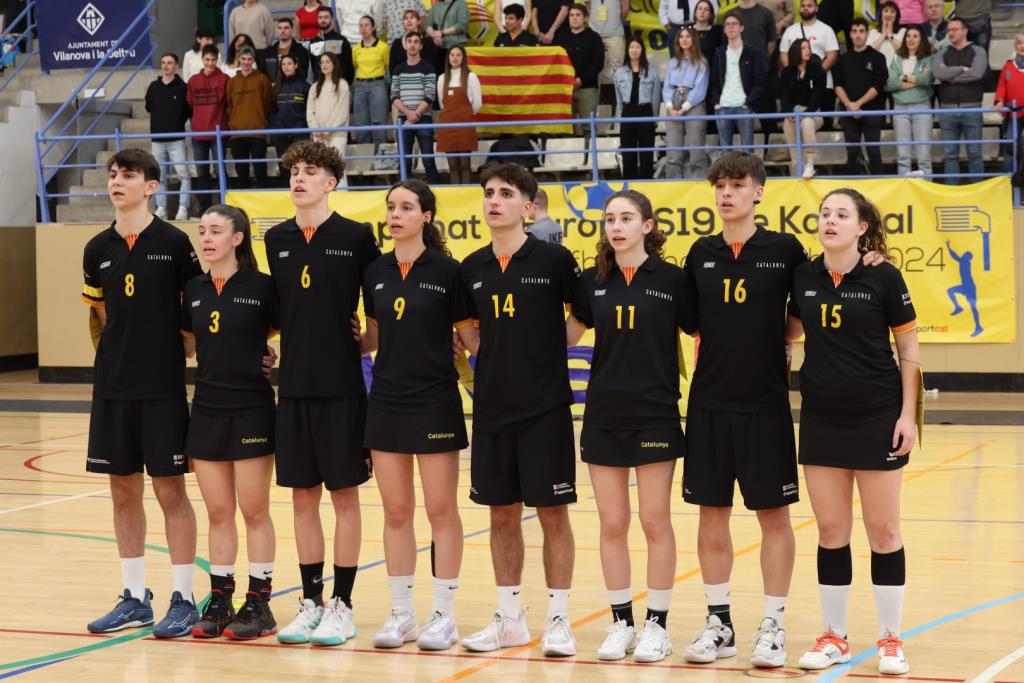 La selecció catalana de korfbal. Marco Spelten
