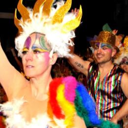 LOS FIESTUKI (Escuela danza Rocío A.). Arco Iris - Cunit