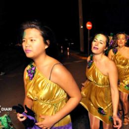 LA COLLA DEL CARNAVAL DE LLETGER. La màgia del vi