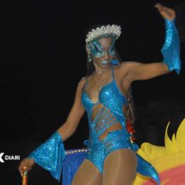 La reina del Carnaval. --