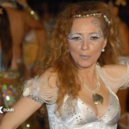 La reina del Carnaval. --