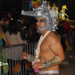 La reina del Carnaval. --