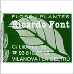 Logotip de FLORS I PLANTES RICARDO FONT