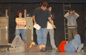 Sergi López i Toni Albà, dues de les estrelles dels Pastorets de la Unió. Fdg / C. Castro