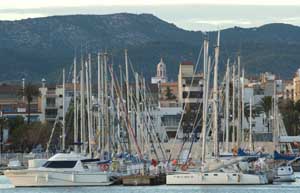Algunes embarcacions al port de Vilanova. FdG