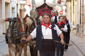 S'espera que dissabte arribin a Vilanova al voltant de mig miler de cavalls, rucs i mansos. FdG/c.castro