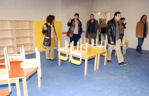 Propera inauguració del nou centre cívic de la Collada. FdG / C. Castro