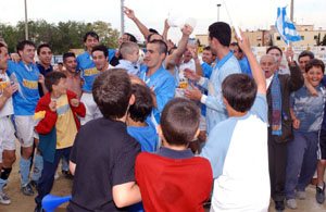 El Club Futbol Vilanova a la lligueta d'ascens. Fdg | C. Castro