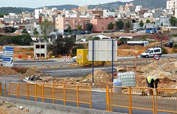 Imatge de l'estat actual del nou poligon Santa Magdalena. fdg/c.castro
